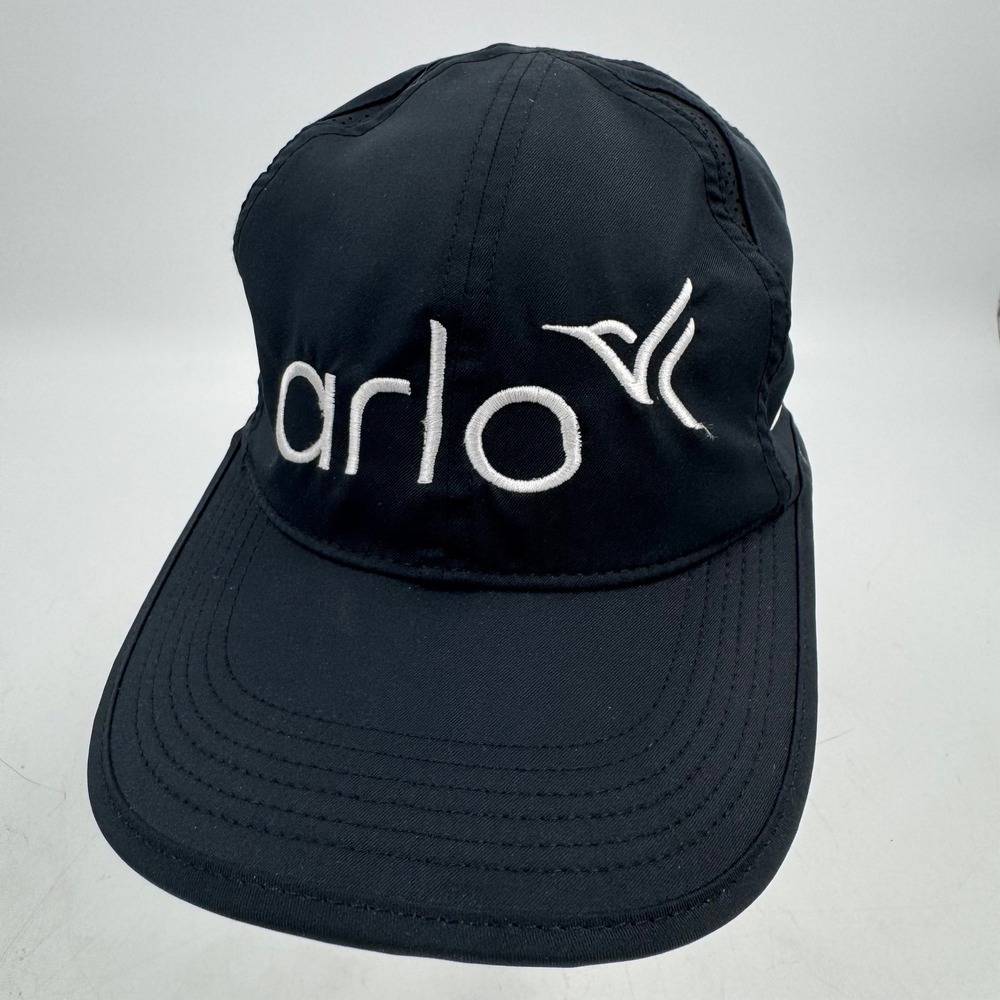 Nike Arlo Featherlight Dri-FIT Hat Black Adjustable Running Golf Cap
